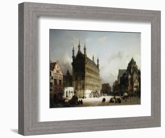 The Town Hall, Louvain, Belgium-Michael Neher-Framed Giclee Print