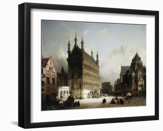 The Town Hall, Louvain, Belgium-Michael Neher-Framed Giclee Print