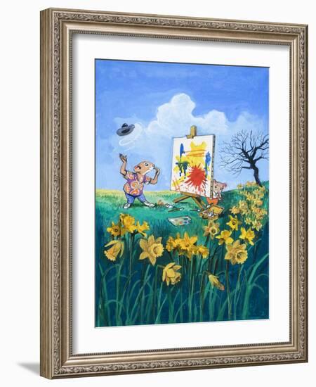 The Town Mouse and the Country Mouse-Philip Mendoza-Framed Giclee Print