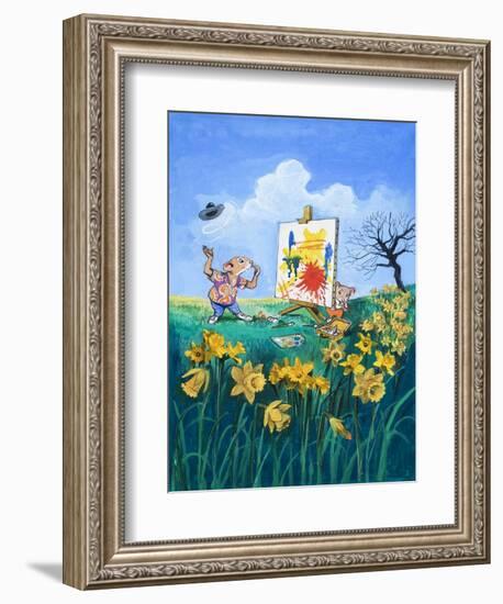 The Town Mouse and the Country Mouse-Philip Mendoza-Framed Giclee Print