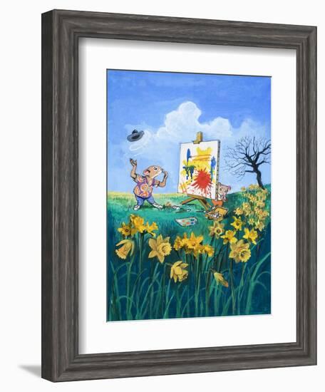 The Town Mouse and the Country Mouse-Philip Mendoza-Framed Giclee Print