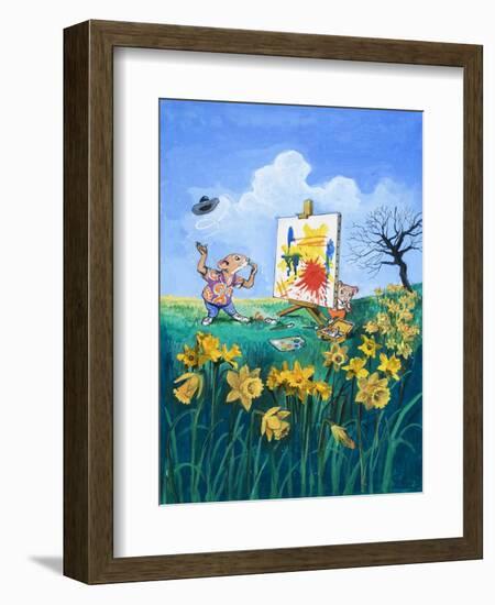 The Town Mouse and the Country Mouse-Philip Mendoza-Framed Giclee Print