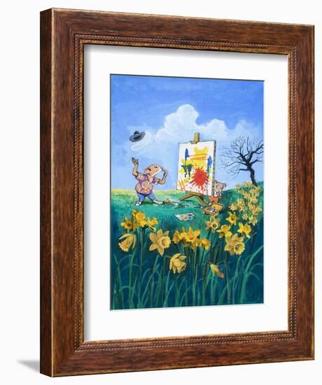 The Town Mouse and the Country Mouse-Philip Mendoza-Framed Giclee Print