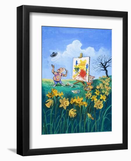 The Town Mouse and the Country Mouse-Philip Mendoza-Framed Giclee Print