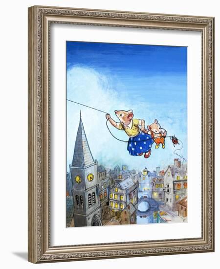 The Town Mouse and the Country Mouse-Philip Mendoza-Framed Giclee Print