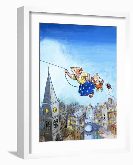 The Town Mouse and the Country Mouse-Philip Mendoza-Framed Giclee Print