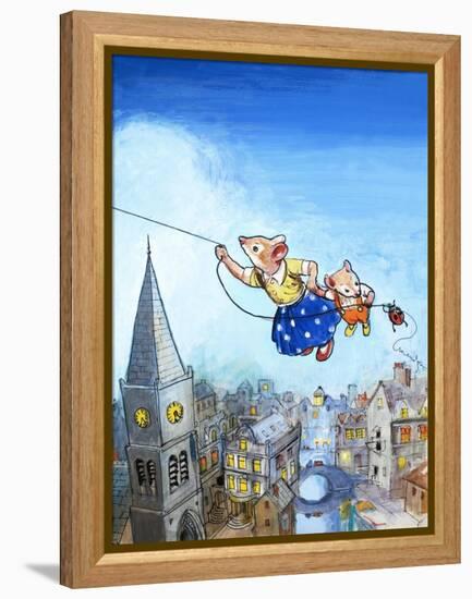 The Town Mouse and the Country Mouse-Philip Mendoza-Framed Premier Image Canvas