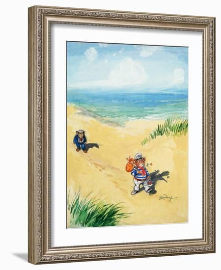 The Town Mouse and the Country Mouse-Mendoza-Framed Giclee Print