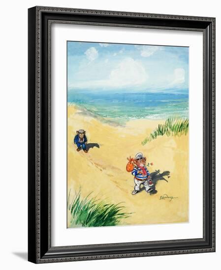 The Town Mouse and the Country Mouse-Mendoza-Framed Giclee Print