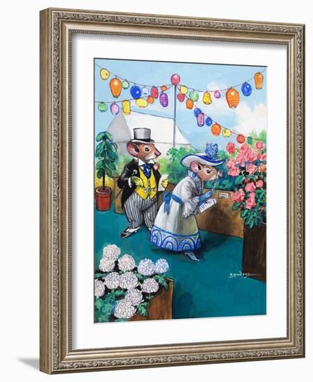 The Town Mouse and the Country Mouse-Mendoza-Framed Giclee Print