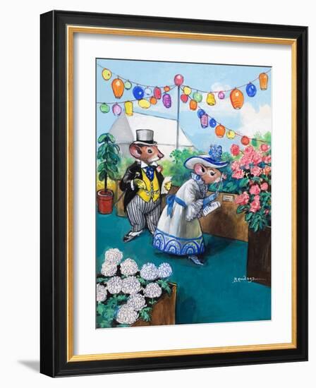 The Town Mouse and the Country Mouse-Mendoza-Framed Giclee Print