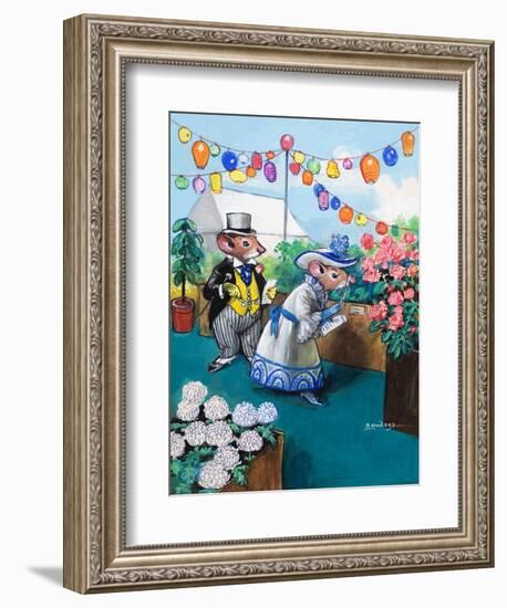 The Town Mouse and the Country Mouse-Mendoza-Framed Giclee Print