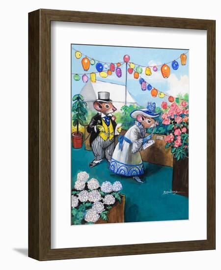 The Town Mouse and the Country Mouse-Mendoza-Framed Giclee Print