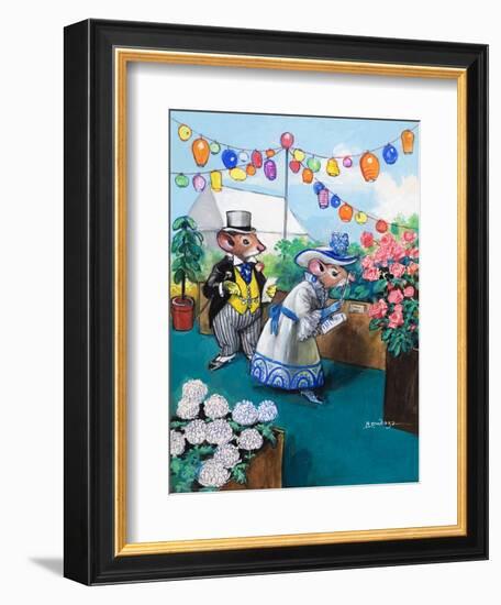 The Town Mouse and the Country Mouse-Mendoza-Framed Giclee Print