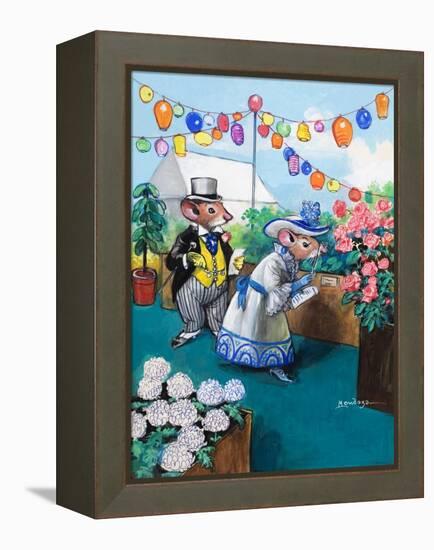 The Town Mouse and the Country Mouse-Mendoza-Framed Premier Image Canvas