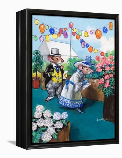 The Town Mouse and the Country Mouse-Mendoza-Framed Premier Image Canvas