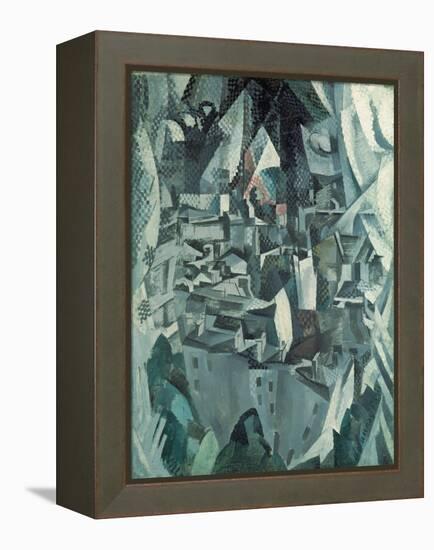 The Town No.2, 1910-Robert Delaunay-Framed Premier Image Canvas