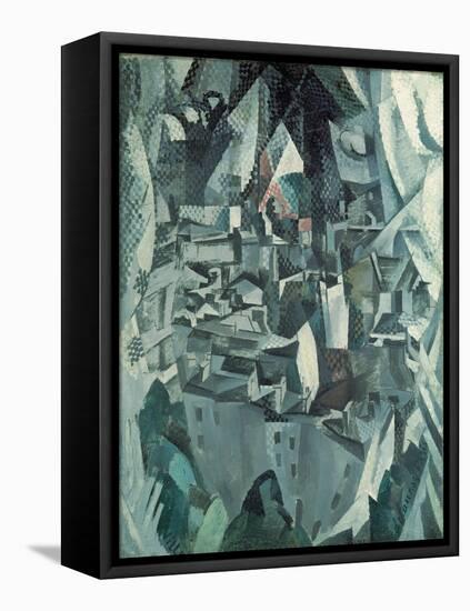 The Town No.2, 1910-Robert Delaunay-Framed Premier Image Canvas