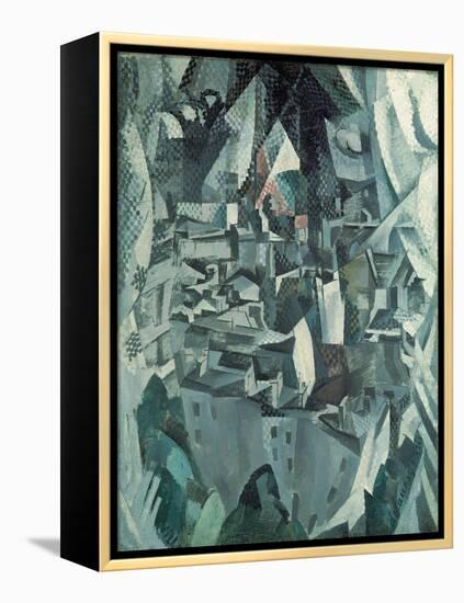 The Town No.2, 1910-Robert Delaunay-Framed Premier Image Canvas