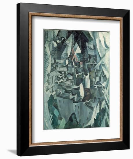 The Town No.2, 1910-Robert Delaunay-Framed Giclee Print