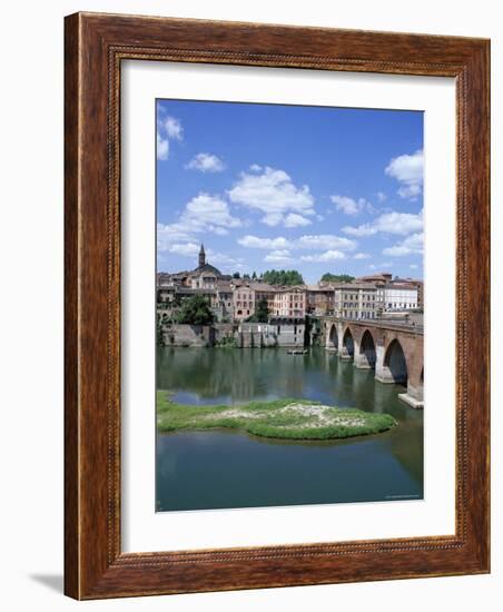 The Town of Albi, Tarn River, Tarn Region, Midi Pyrenees, France-J Lightfoot-Framed Photographic Print