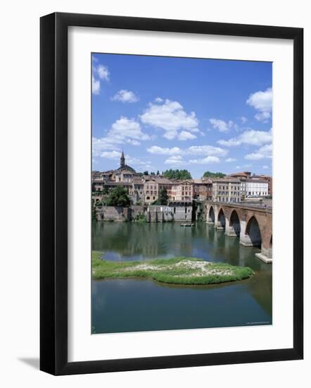 The Town of Albi, Tarn River, Tarn Region, Midi Pyrenees, France-J Lightfoot-Framed Photographic Print