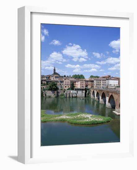 The Town of Albi, Tarn River, Tarn Region, Midi Pyrenees, France-J Lightfoot-Framed Photographic Print