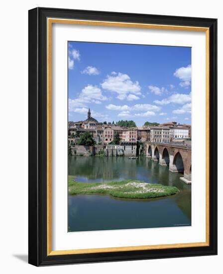 The Town of Albi, Tarn River, Tarn Region, Midi Pyrenees, France-J Lightfoot-Framed Photographic Print