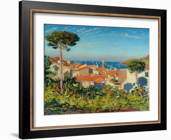 The Town of Collioure, C.1908-James Dickson Innes-Framed Giclee Print