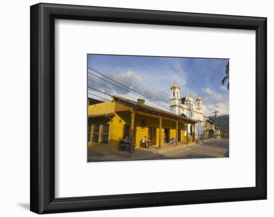 The Town of Copan Ruinas, Honduras-Keren Su-Framed Photographic Print