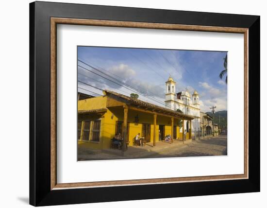 The Town of Copan Ruinas, Honduras-Keren Su-Framed Photographic Print