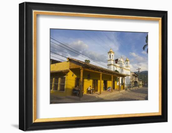 The Town of Copan Ruinas, Honduras-Keren Su-Framed Photographic Print