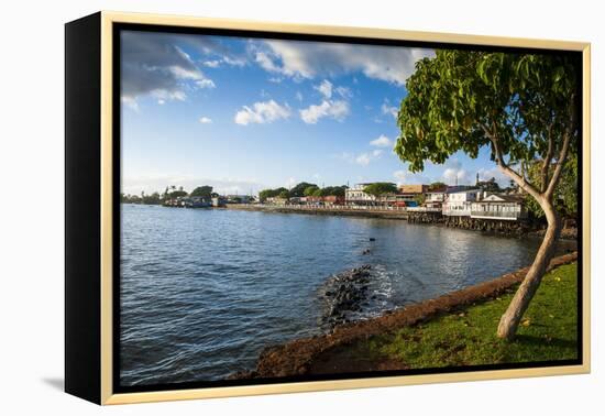 The Town of Lahaina, Maui, Hawaii, United States of America, Pacific-Michael-Framed Premier Image Canvas