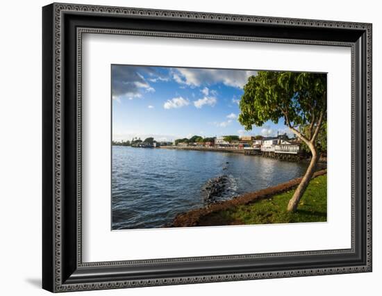 The Town of Lahaina, Maui, Hawaii, United States of America, Pacific-Michael-Framed Photographic Print