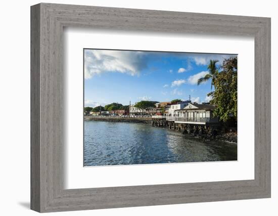 The Town of Lahaina, Maui, Hawaii, United States of America, Pacific-Michael-Framed Photographic Print