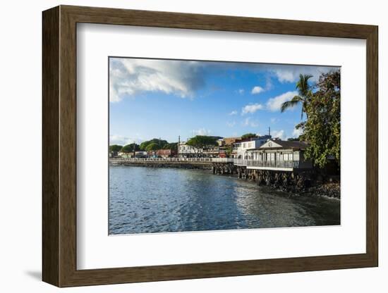 The Town of Lahaina, Maui, Hawaii, United States of America, Pacific-Michael-Framed Photographic Print