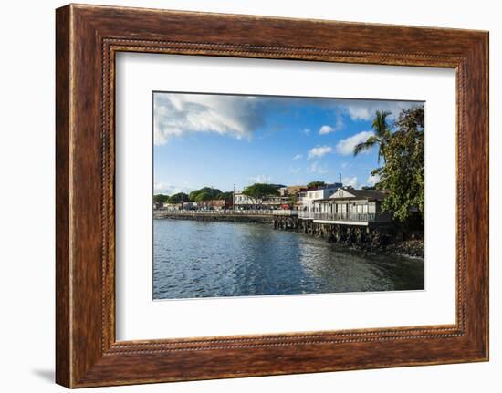 The Town of Lahaina, Maui, Hawaii, United States of America, Pacific-Michael-Framed Photographic Print