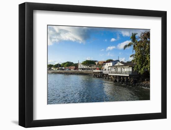 The Town of Lahaina, Maui, Hawaii, United States of America, Pacific-Michael-Framed Photographic Print