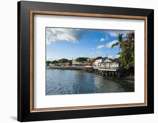 The Town of Lahaina, Maui, Hawaii, United States of America, Pacific-Michael-Framed Photographic Print