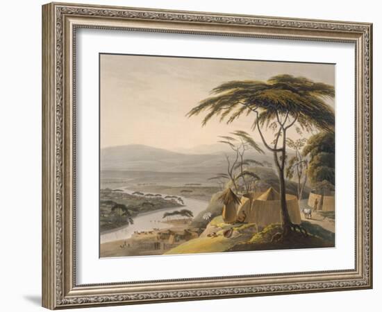 The Town of Leetakoo, 1804-05-Samuel Daniell-Framed Giclee Print