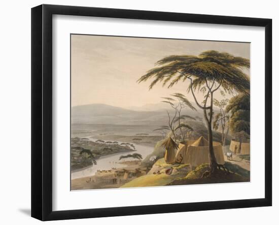The Town of Leetakoo, 1804-05-Samuel Daniell-Framed Giclee Print