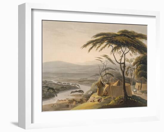 The Town of Leetakoo, 1804-05-Samuel Daniell-Framed Giclee Print