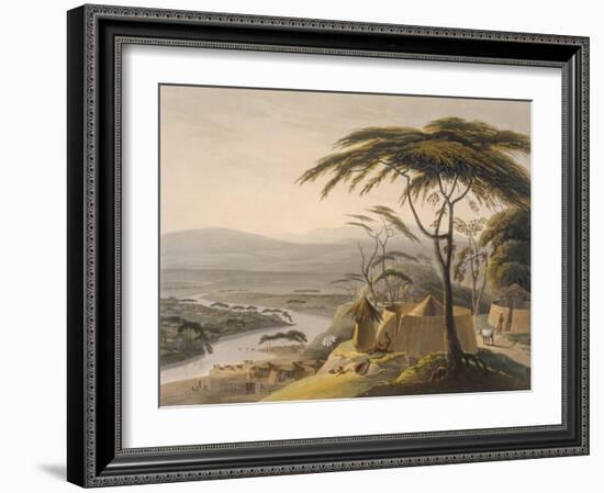The Town of Leetakoo, 1804-05-Samuel Daniell-Framed Giclee Print