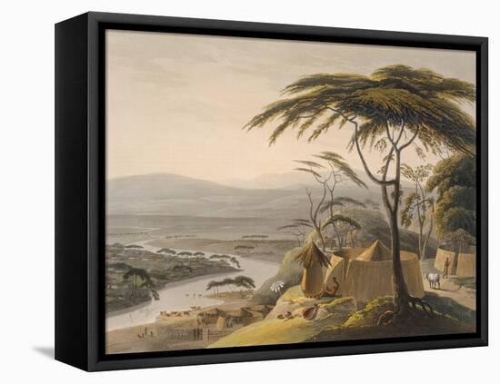 The Town of Leetakoo, 1804-05-Samuel Daniell-Framed Premier Image Canvas