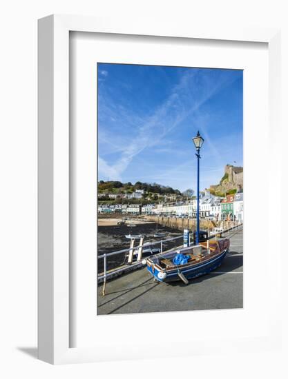 The Town of Mont Orgueil and its Castle, Jersey, Channel Islands, United Kingdom-Michael Runkel-Framed Photographic Print