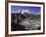 The Town of Namche Bazaar with the Kongde Ri (Kwangde Ri) Mountain Range in the Background-John Woodworth-Framed Photographic Print