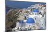 The Town of Oia on the Island of Santorini, Greece-David Noyes-Mounted Photographic Print