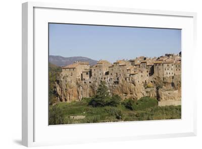 C Pitigliano Art Print Home Decor Wall Art Poster Tuscany, Italy