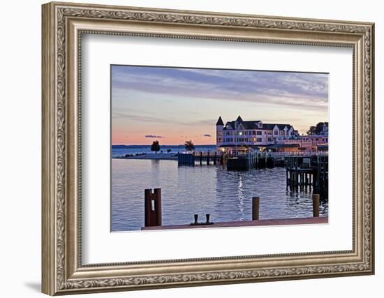 The Town on Mackinac Island, Michigan, USA-Joe Restuccia III-Framed Photographic Print