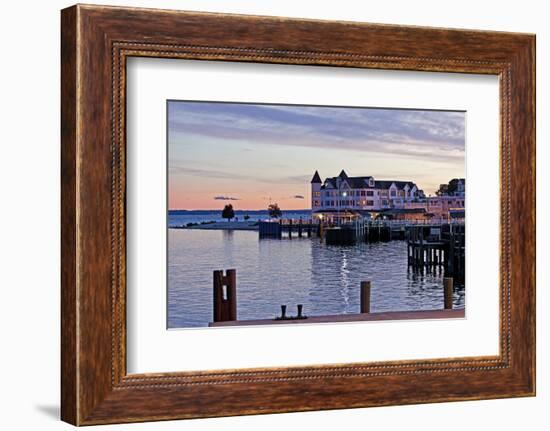 The Town on Mackinac Island, Michigan, USA-Joe Restuccia III-Framed Photographic Print